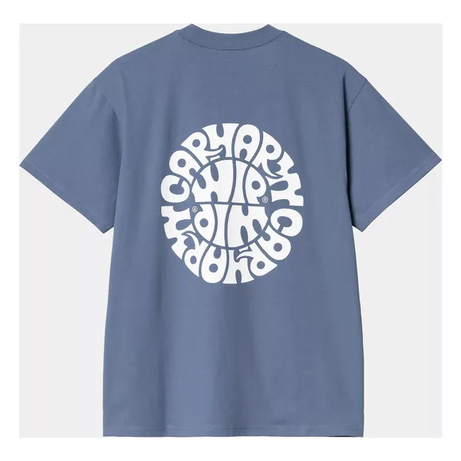 T-shirt Jazzy Coton Bio | Bleu