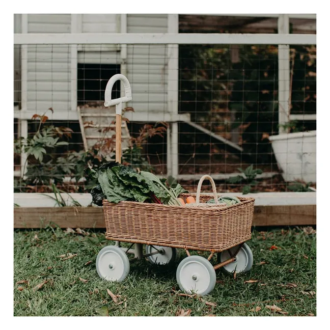 Chariot en rotin
