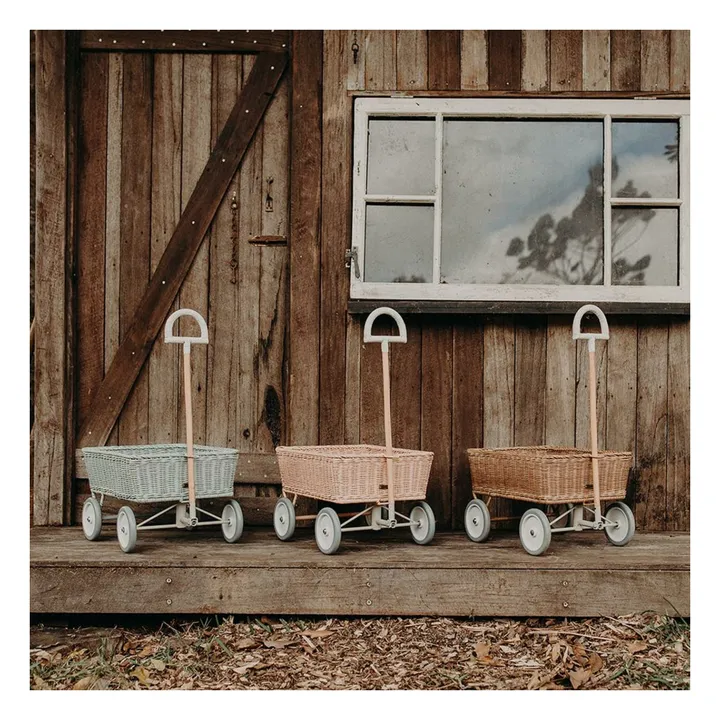 Chariot en rotin- Image produit n°2