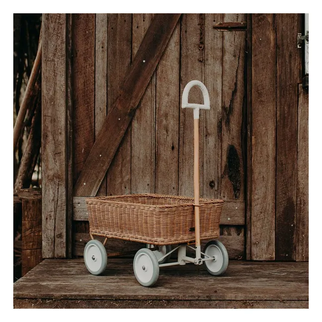 Chariot en rotin