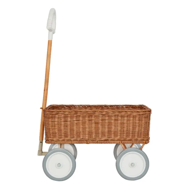 Chariot en rotin