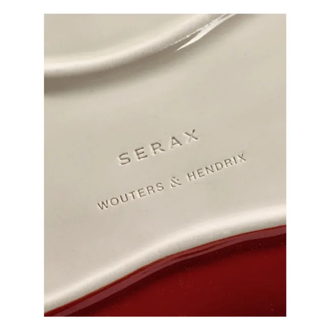 Servierplatten, Wouter &amp; Hendrix - 3er Set | Rot