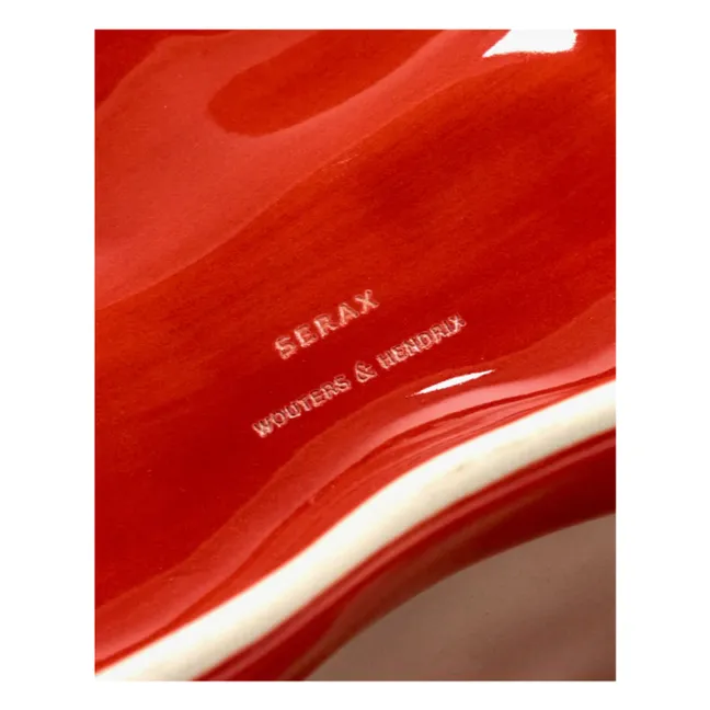 Servierplatten, Wouter &amp; Hendrix - 3er Set | Rot