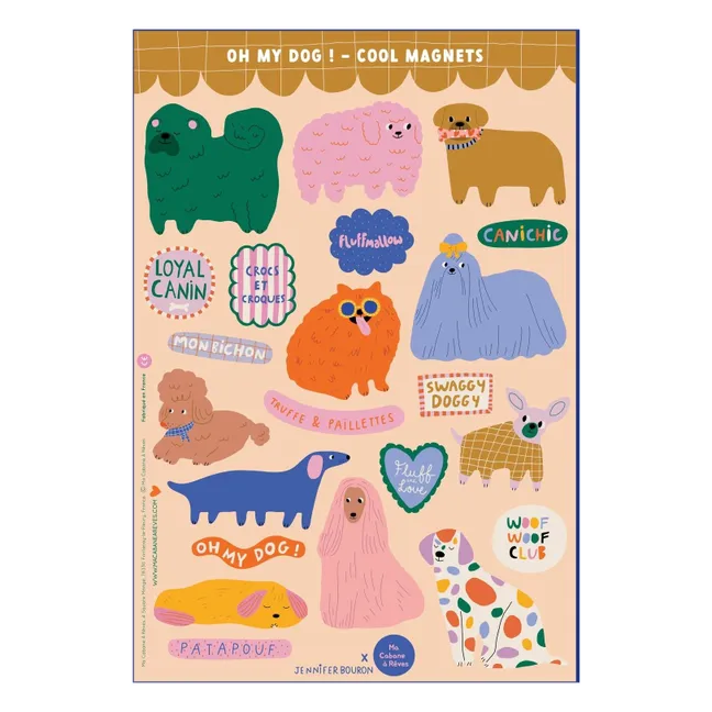 Stickers magnétiques Oh My Dog