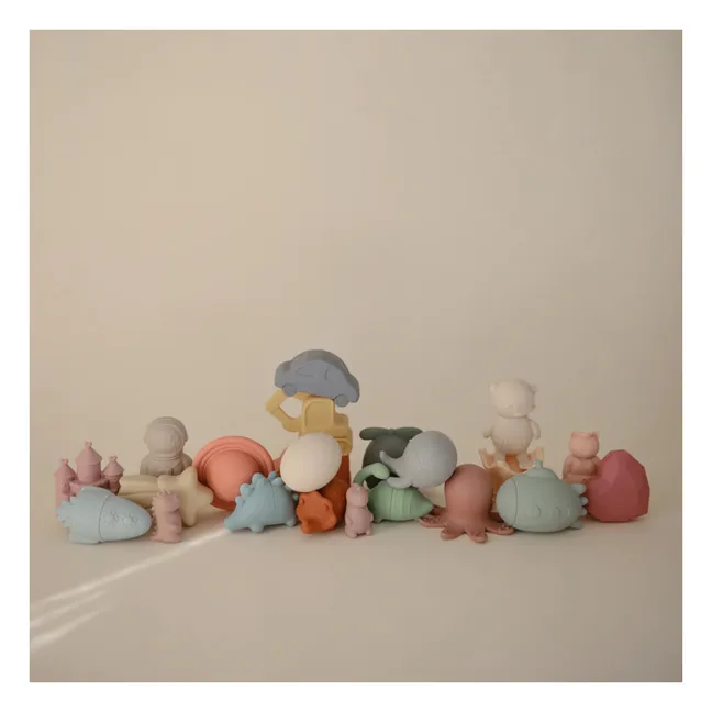 Dino-Badespielzeug - 4er-Set