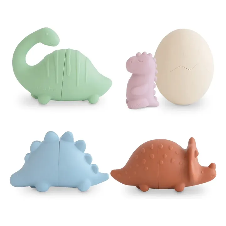 Mushie - Mushie - Jouets pour le bain Dino - Set de 4
