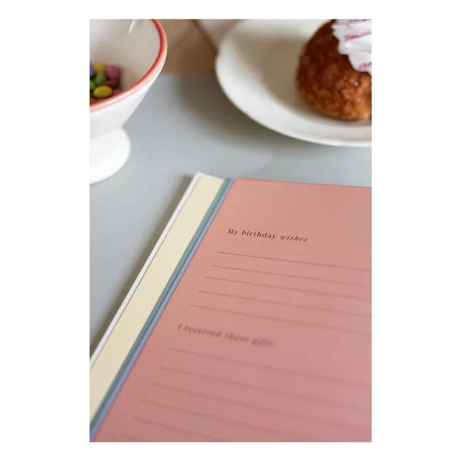 My Birthdays memory book - EN | Ecru