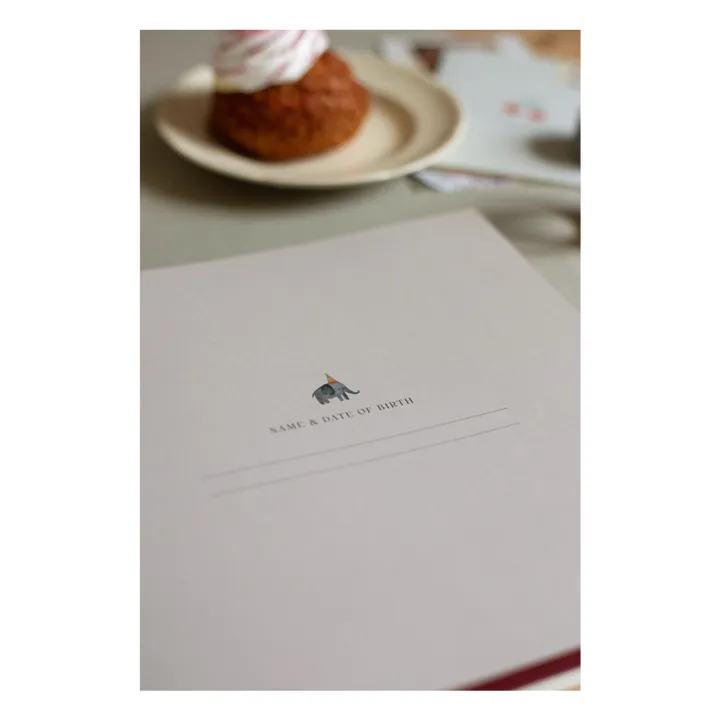 Livre de souvenirs My Birthdays - EN | Ecru- Image produit n°8