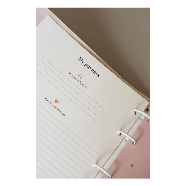 My First Years birth album - EN | Cream