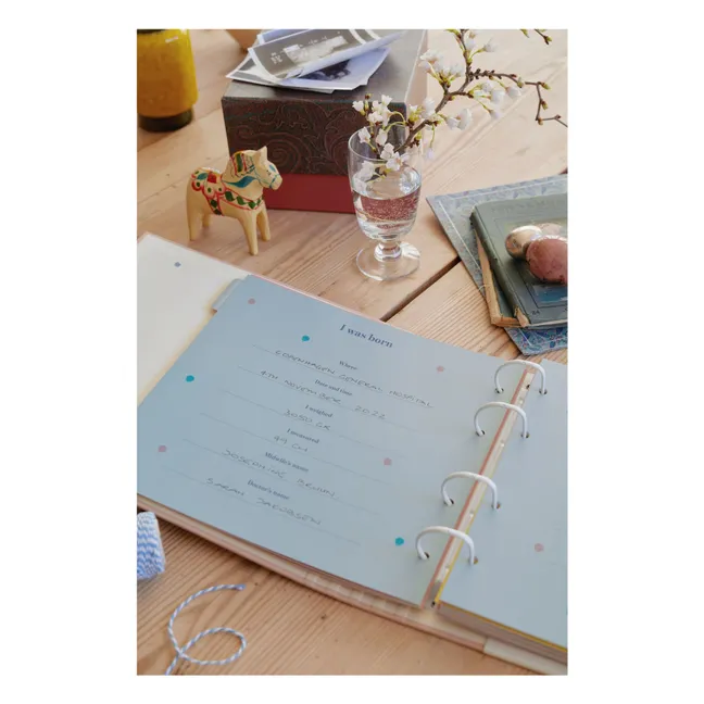 My First Years birth album - EN | Cream