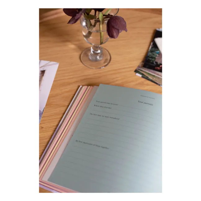 My Grandparent memory book - EN | Sand