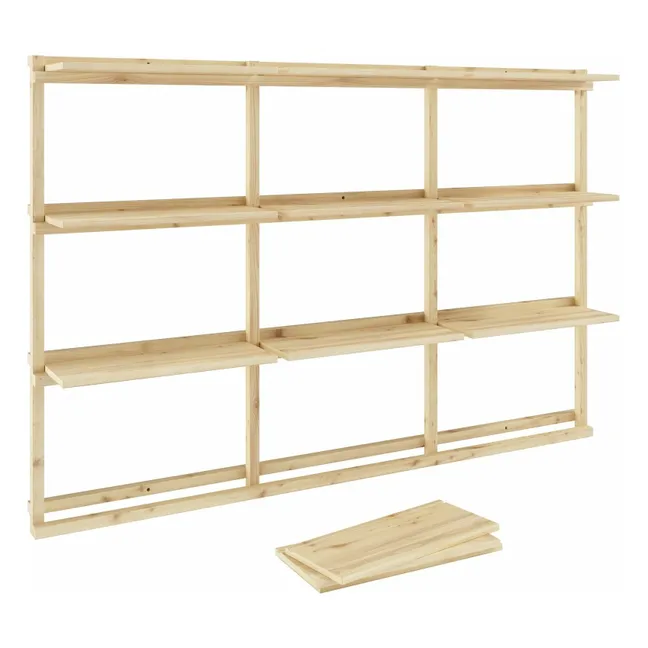 Estantes de ranura 127x192 cm