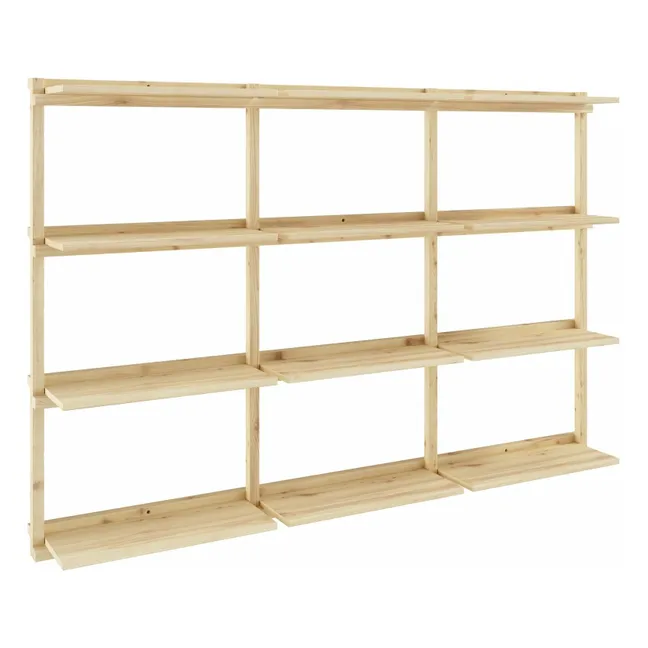 Estantes de ranura 127x192 cm