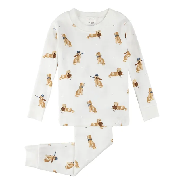 Pyjama Golden Retriever Coton Bio | Ivoire