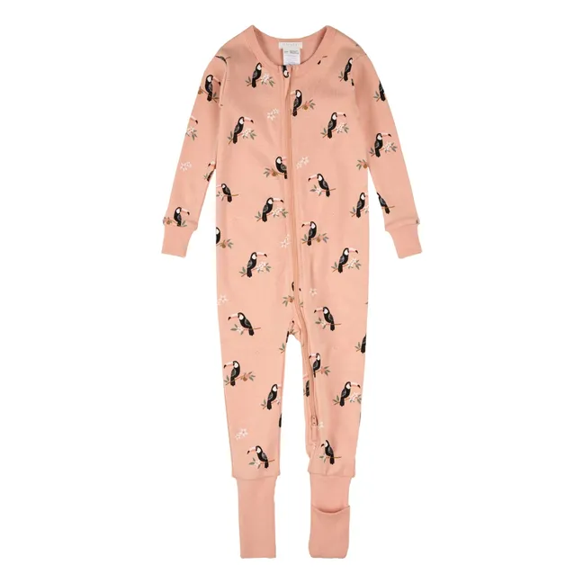 Pyjama Convertible Toucans Coton Bio | Pink