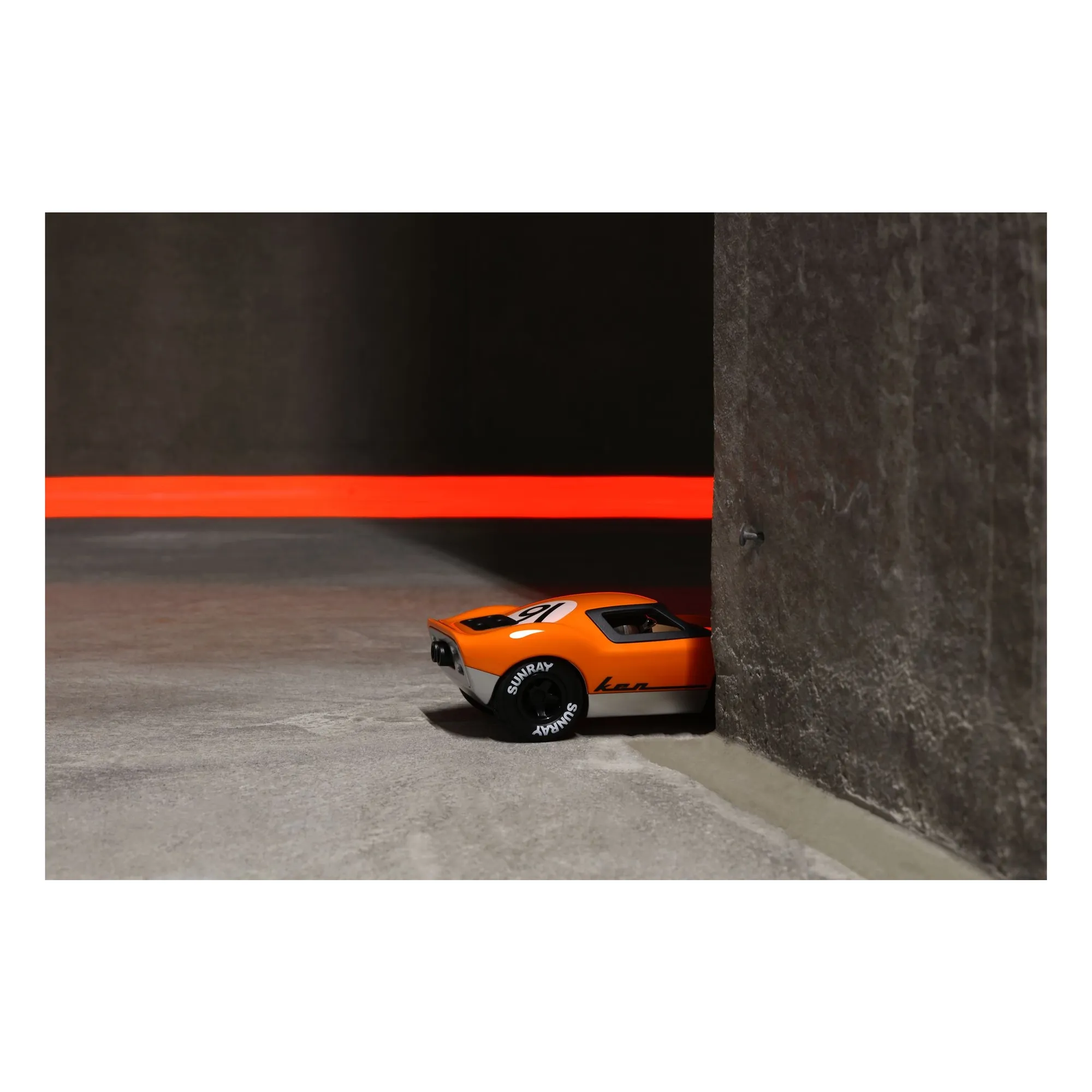 Voiture Ken Gibson | Orange- Image produit n°6