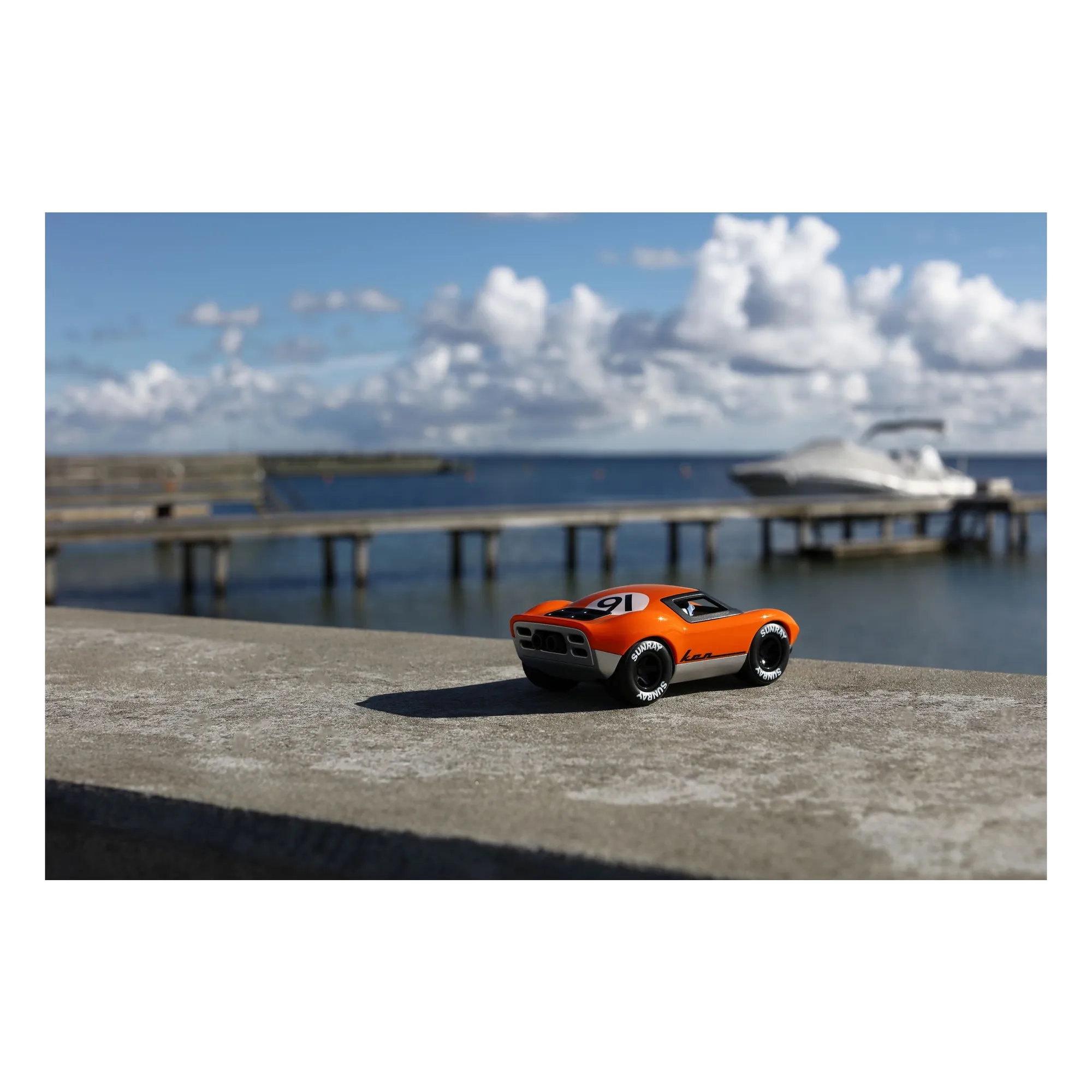 Voiture Ken Gibson | Orange- Image produit n°2