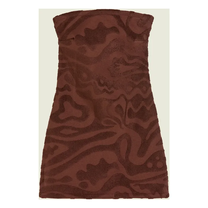 Vestido Merlot Echo Aya | Marrón- Imagen del producto n°6