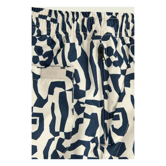 Marbling Badeshorts | Beige