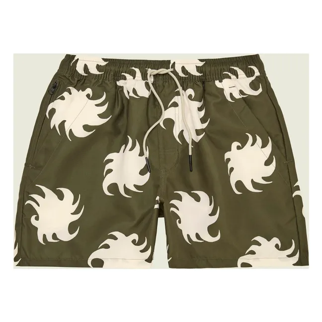 Pantaloncini da bagno Pine Ember | Verde militare