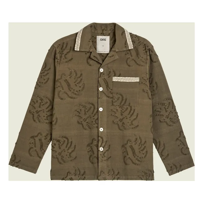 Emberia Billie Dobby shirt | Brown