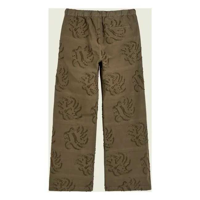 Pantalon Emberia Pan Dobby  | Marron