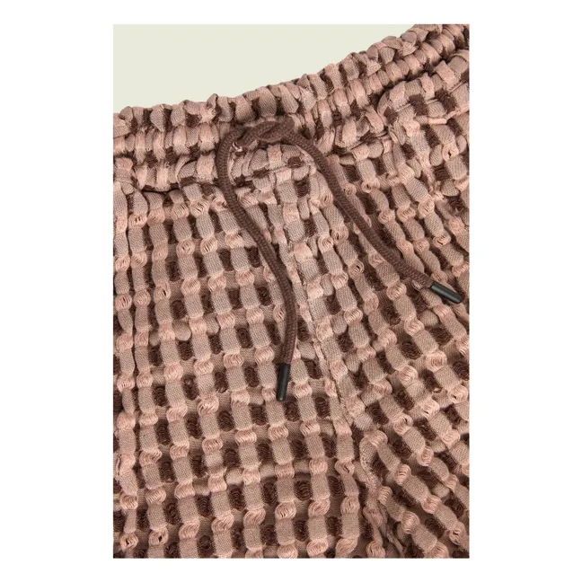 Short Ferratelle Drizzle Waffle | Vieux Rose
