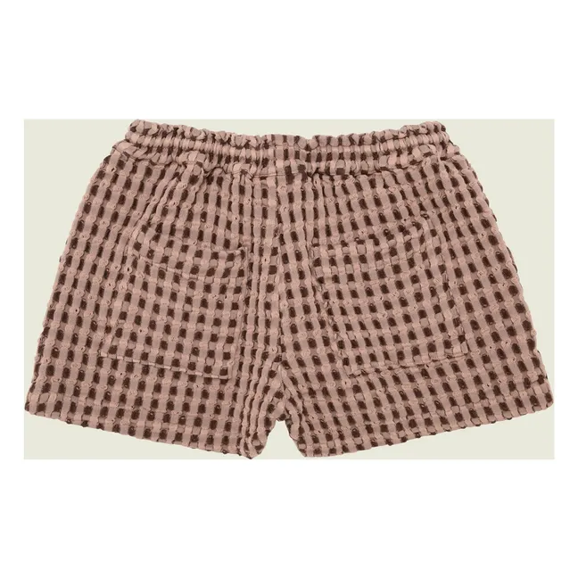 Ferratelle Drizzle Waffle Short | Rosa Viejo