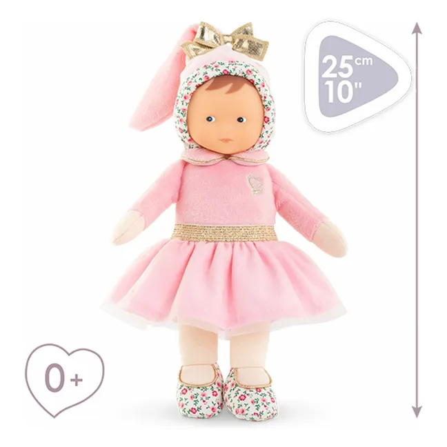 Mon doudou - Miss Ballerine Rose Grenadine | Rose pâle