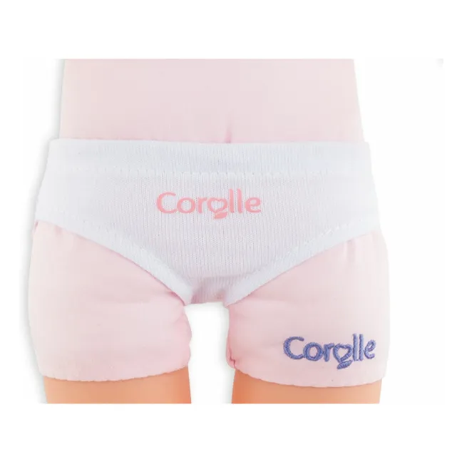 Culottes pour poupée 36 cm - Set de 2 | Blanc