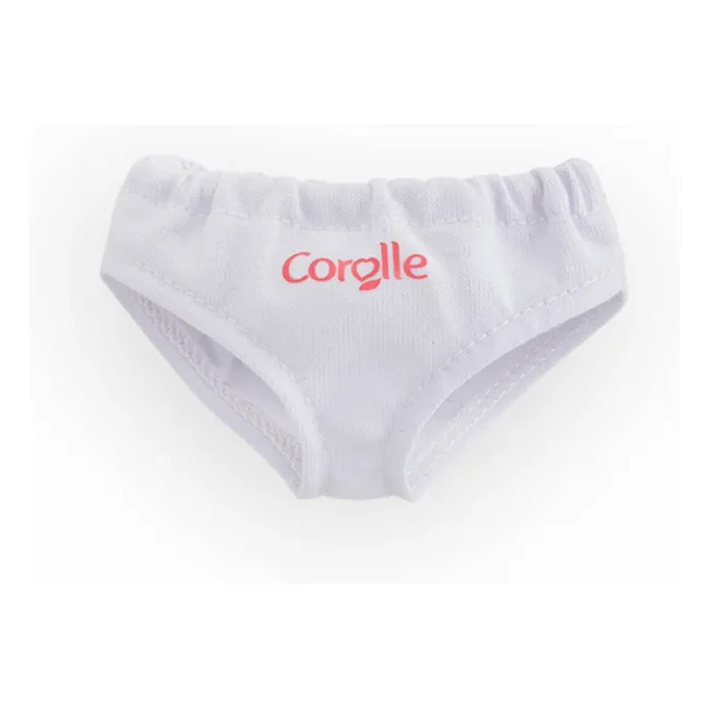Culottes pour poupée 36 cm - Set de 2 | Blanc