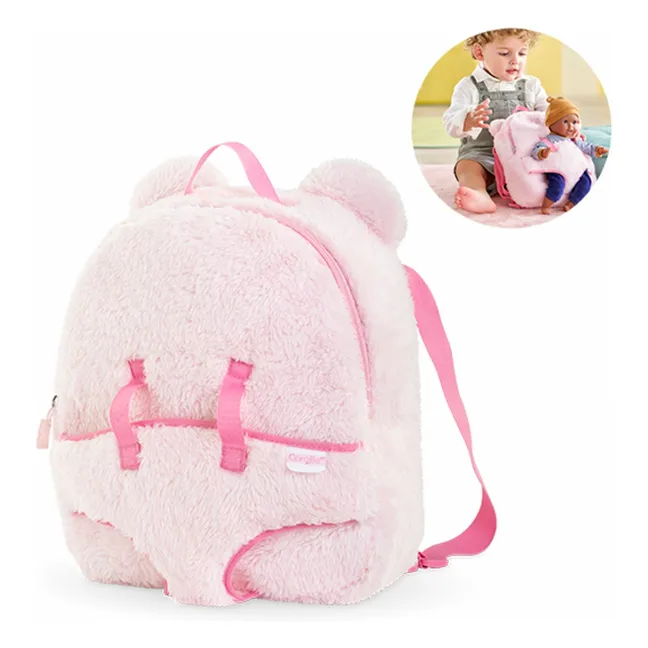 Sac à dos Porte-poupon | Rose pâle
