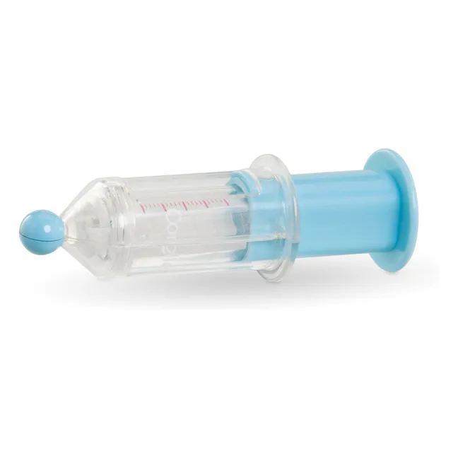 Doctor's case and accessories for dolls 30 cm | Light blue