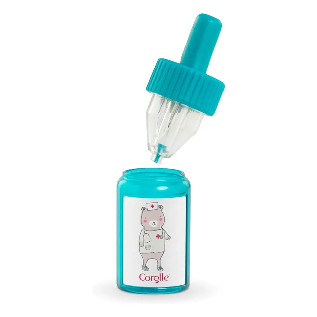 Doctor's case and accessories for dolls 30 cm | Light blue