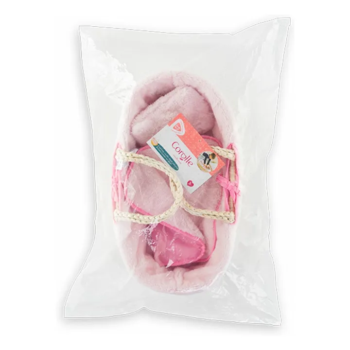 Couffin pour poupon 36 cm | Rose pâle- Image produit n°5