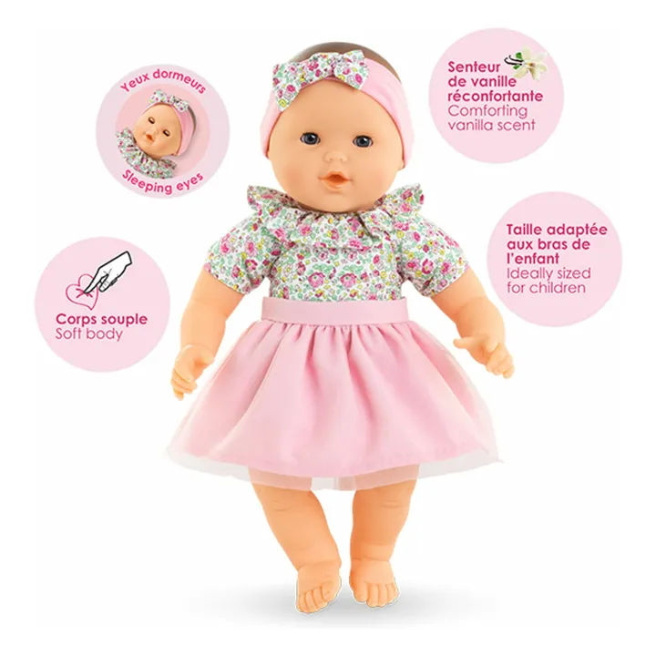 Mon grand poupon - Jardin en Fleurs | Pale Pink- Product image n°5