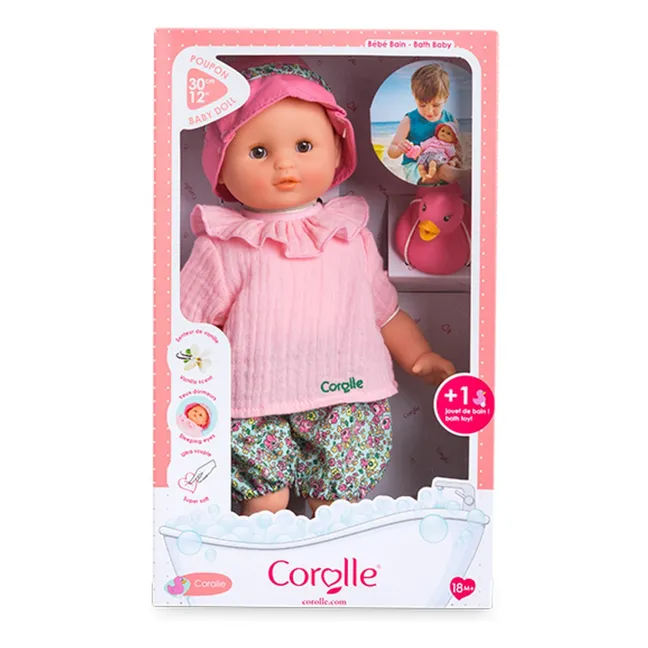 Mon premier poupon - Bébé bain Coralie | Rose pâle