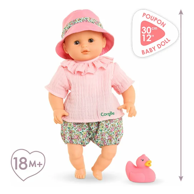 Mon premier poupon - Bébé bain Coralie | Rose pâle
