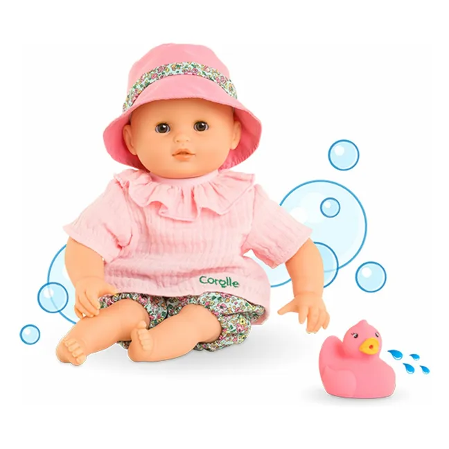 Mon premier poupon - Bébé bain Coralie | Rose pâle