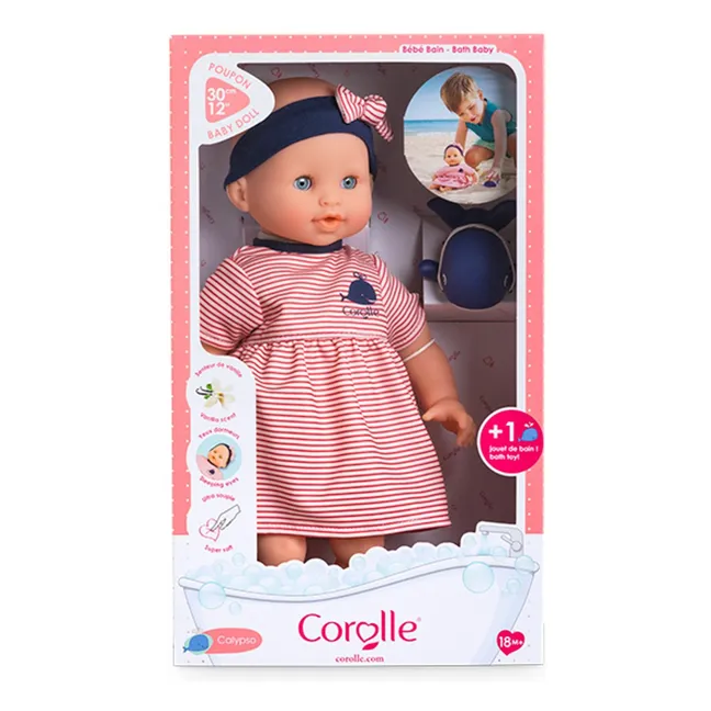 Mi primera muñeca - Bébé bain Calypso | Rojo