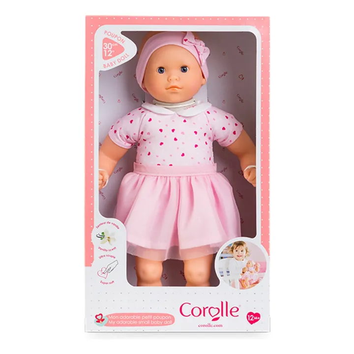 Mon premier poupon - Adorable Petit Poupon Cœur | Rose pâle- Image produit n°6