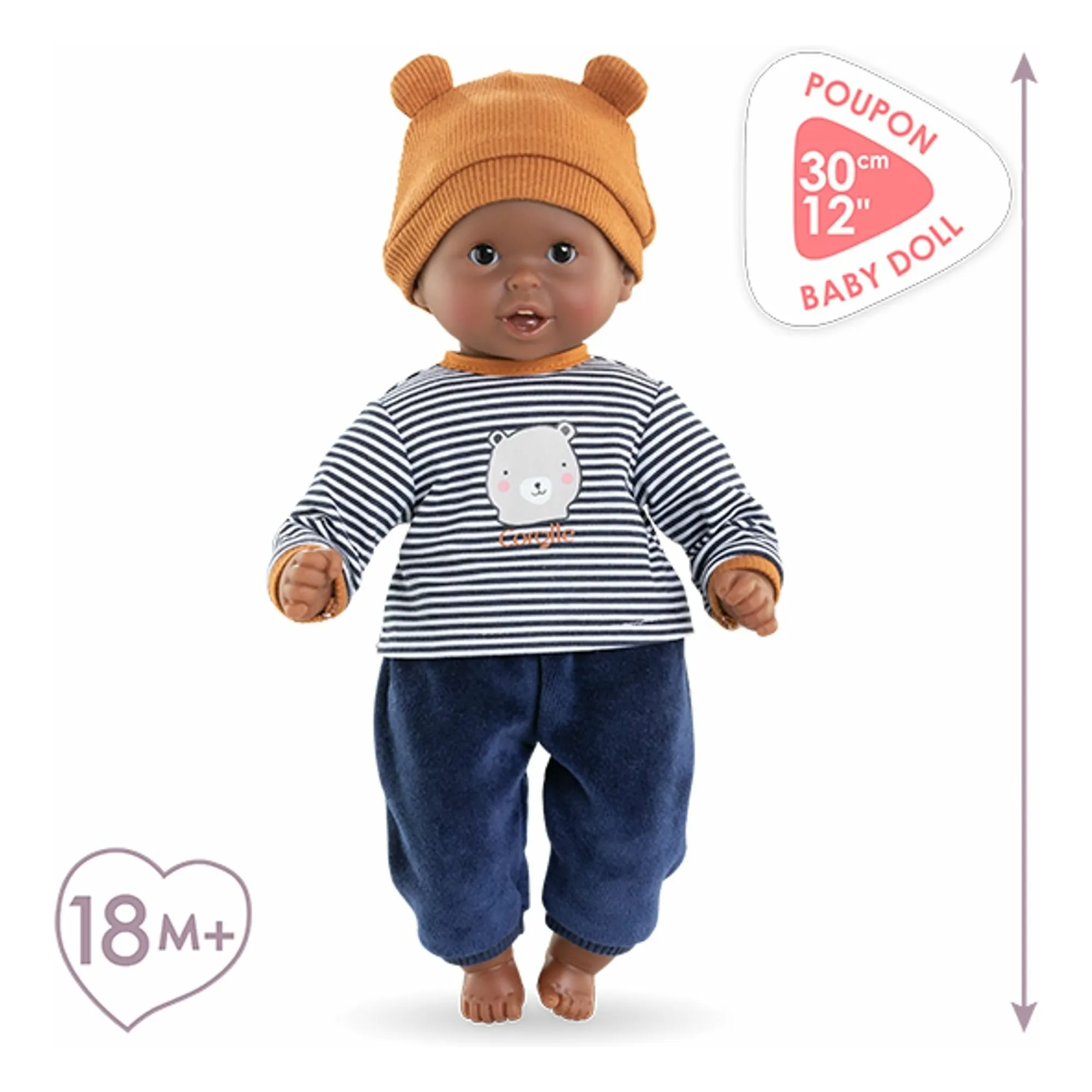 Mon premier poupon - Marius Ourson | Bleu nuit- Image produit n°5