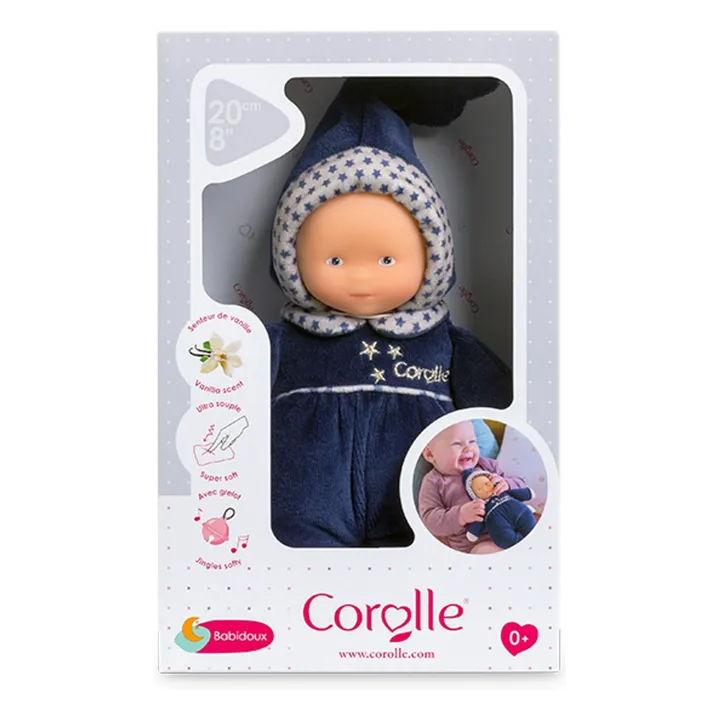 Babidoux - Doudou Rêves d'Etoiles | Bleu nuit- Image produit n°3