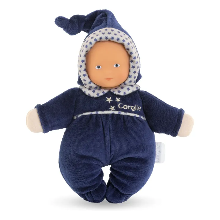 Babidoux - Doudou Rêves d'Etoiles | Bleu nuit- Image produit n°0