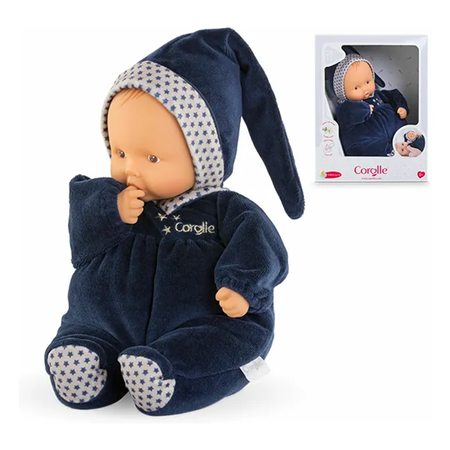 Mon doudou - Babipouce Rêves d'Etoiles | Bleu nuit