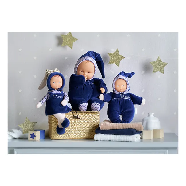 Mon doudou - Babipouce Rêves d'Etoiles | Bleu nuit