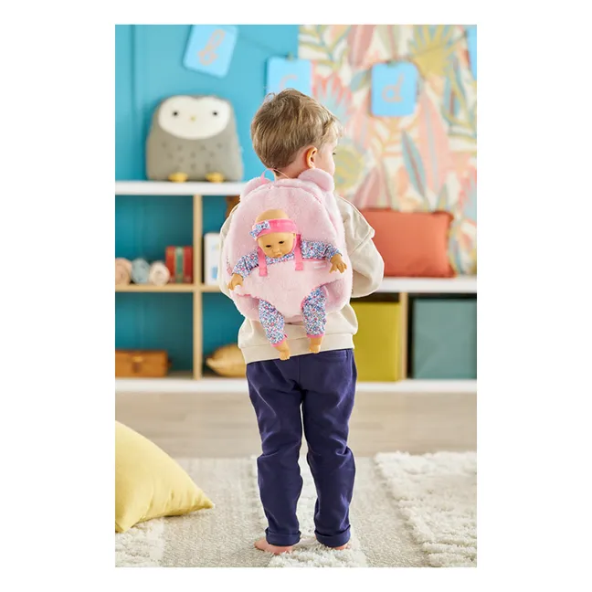 Backpack Poupon holder | Pale Pink