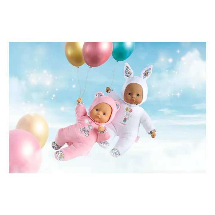 My cuddly toy - Pti' Cœur Ours doll | Pale Pink- Product image n°1