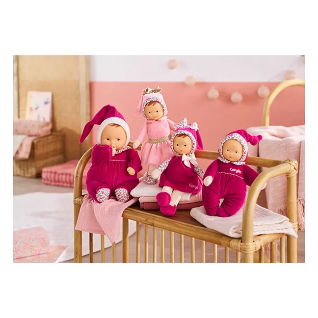 Babidoux - Rosa Granatapfel Stofftier | Fuchsie