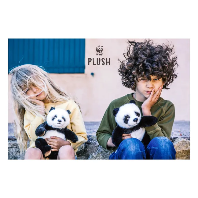 WWF - Panda di peluche | Noir/Blanc